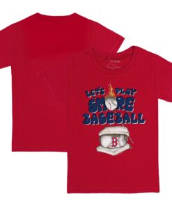 Toddler Boston Red Sox Tiny Turnip Red Smores T-Shirt