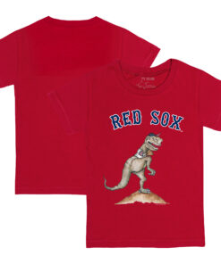 Toddler Boston Red Sox Tiny Turnip Red TT Rex T-Shirt