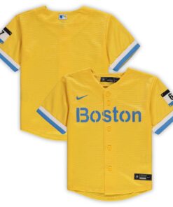 Toddler Nike Gold 2021 MLB City Connect Replica Team Jersey