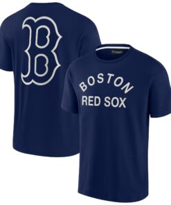 Unisex Boston Red Sox  Signature Navy Elements Super Soft Short Sleeve T-Shirt