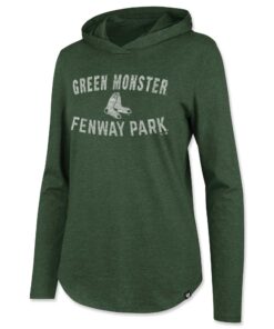 Women's Boston Red Sox  '47 Green Frankie Lightweight Pullover Hoodie
