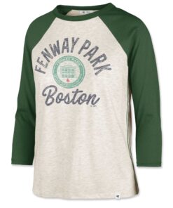 Women's Boston Red Sox  '47 Green Retro Daze 3/4 Sleeve T-Shirt