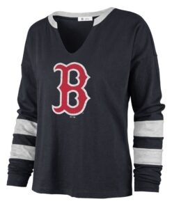 Women's Boston Red Sox  '47 Navy Celeste Long-Sleeve T-Shirt