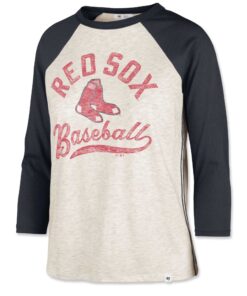 Women's Boston Red Sox  '47 Navy Retro Daze 3/4 Sleeve T-Shirt