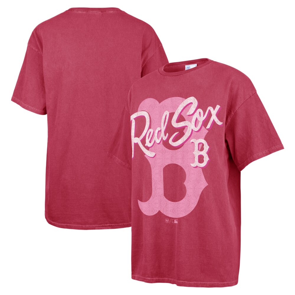 Women's Boston Red Sox '47 Pink Dopamine Tradition T-Shirt