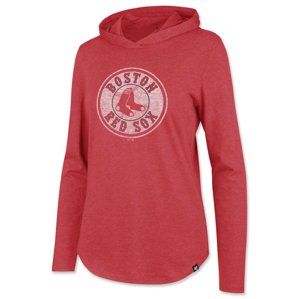 Women's Boston Red Sox  '47 Red Frankie Lightweight Pullover Hoodie