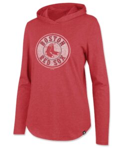Women's Boston Red Sox  '47 Red Frankie Lightweight Pullover Hoodie