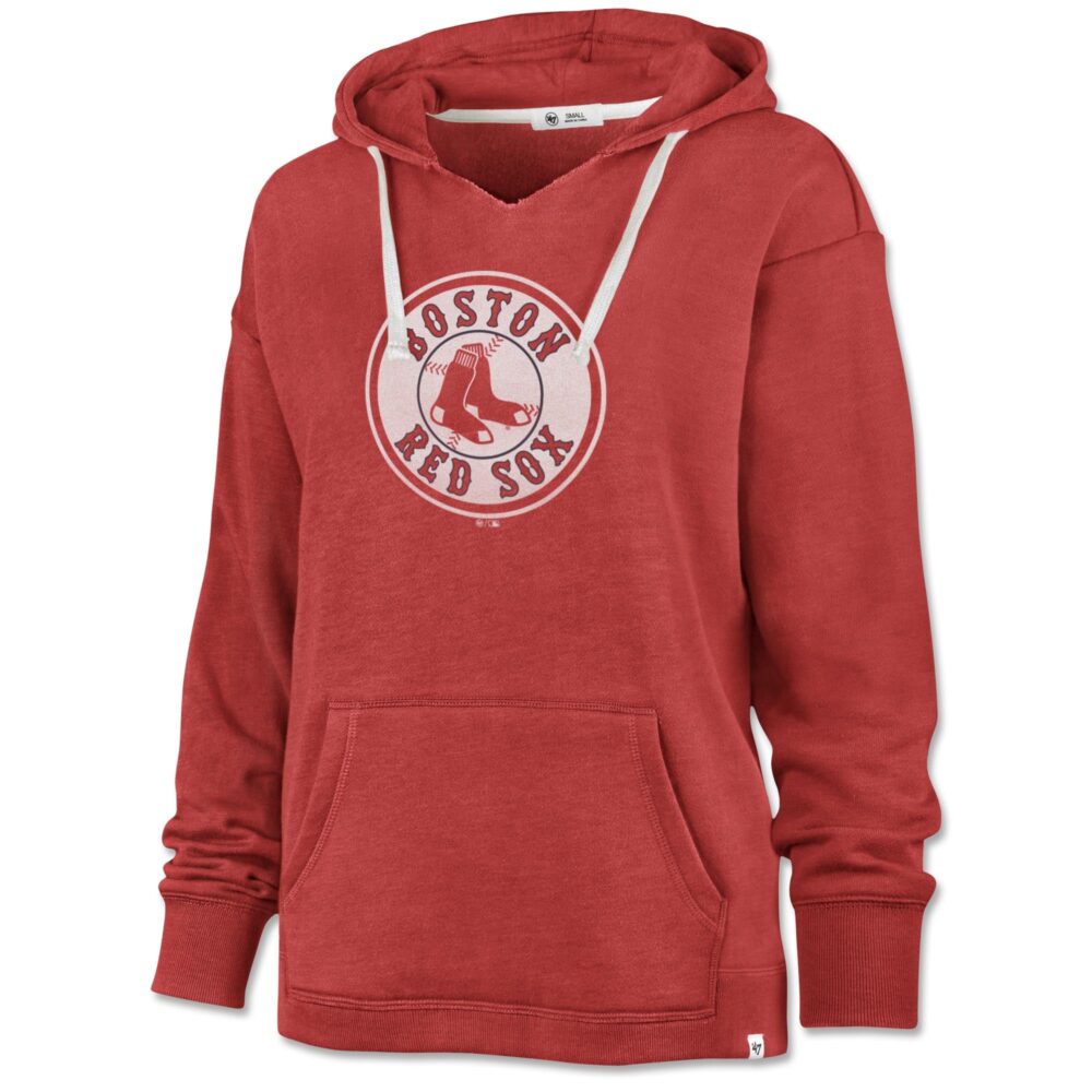 Women's Boston Red Sox  '47 Red Pullover Hoodie