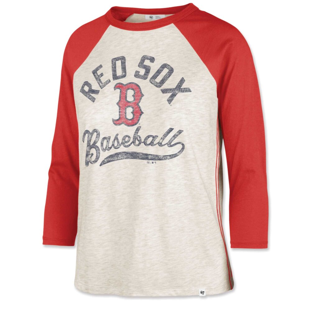 Women's Boston Red Sox  '47 Red Retro Daze 3/4 Sleeve T-Shirt