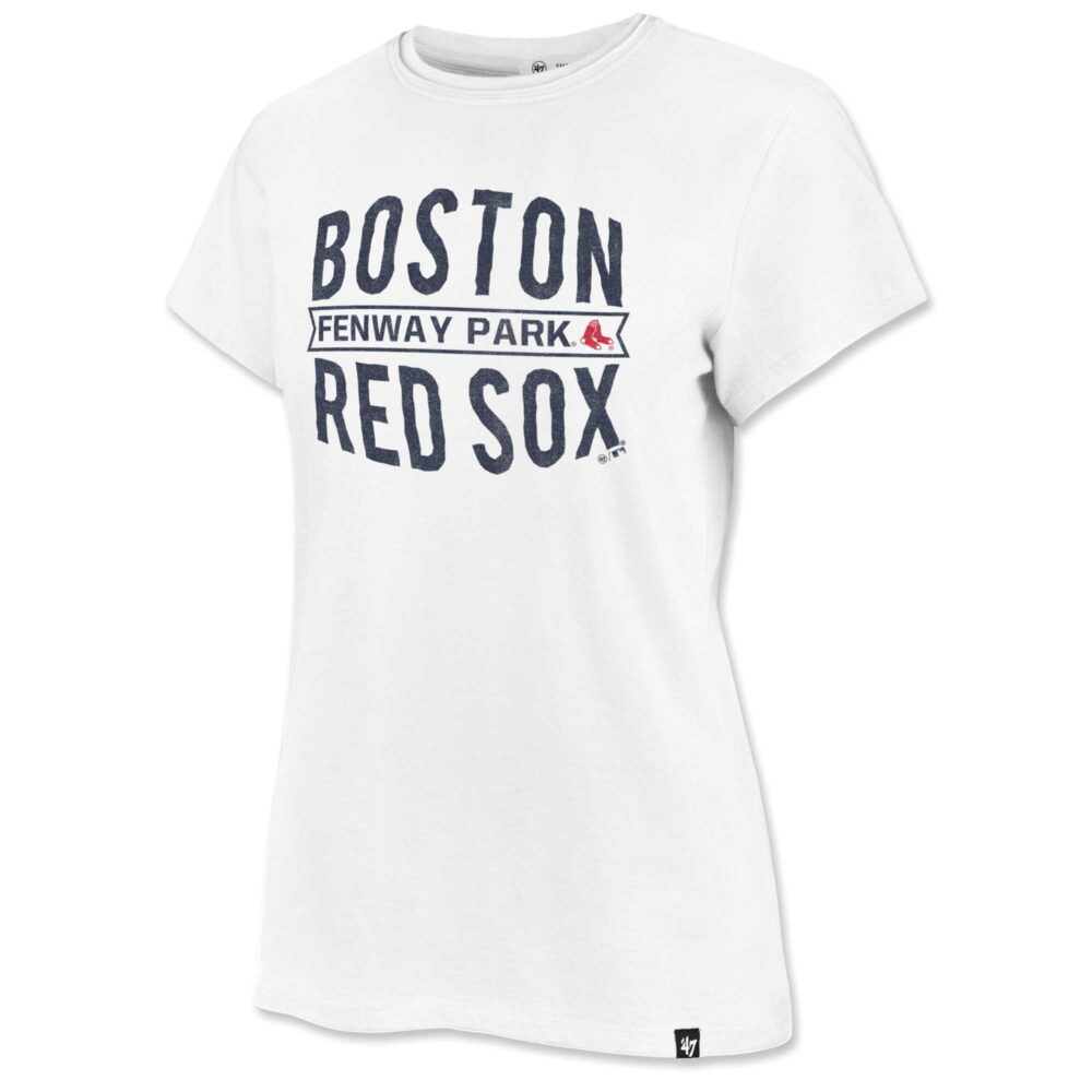 Women's Boston Red Sox  '47 White Frankie T-Shirt