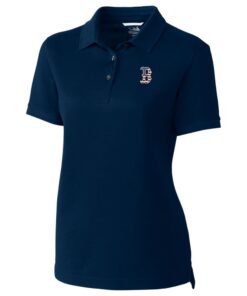 Women's Boston Red Sox Cutter & Buck Navy Advantage Polo