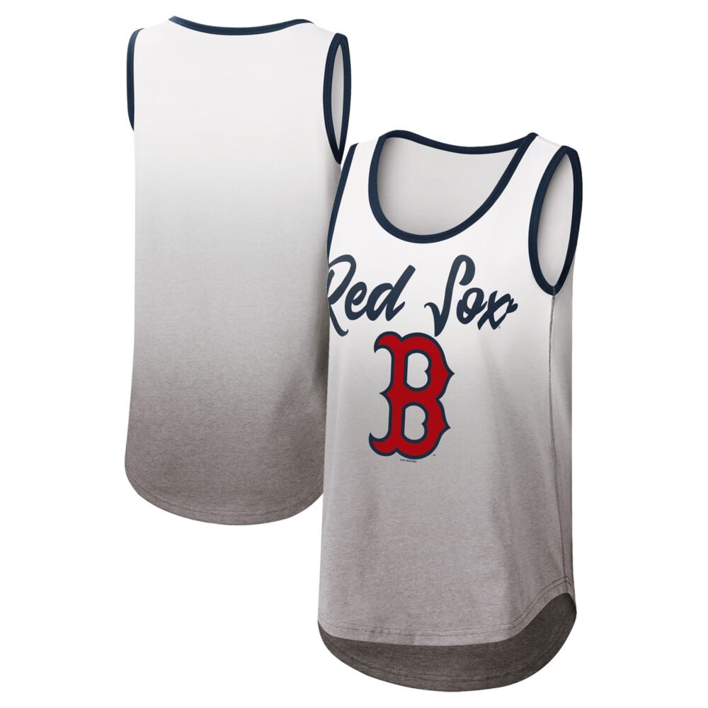 Women's Boston Red Sox G-III 4Her by Carl Banks White Logo Opening Day Tank Top