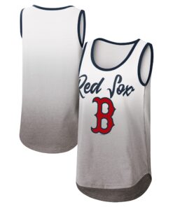 Women's Boston Red Sox G-III 4Her by Carl Banks White Logo Opening Day Tank Top
