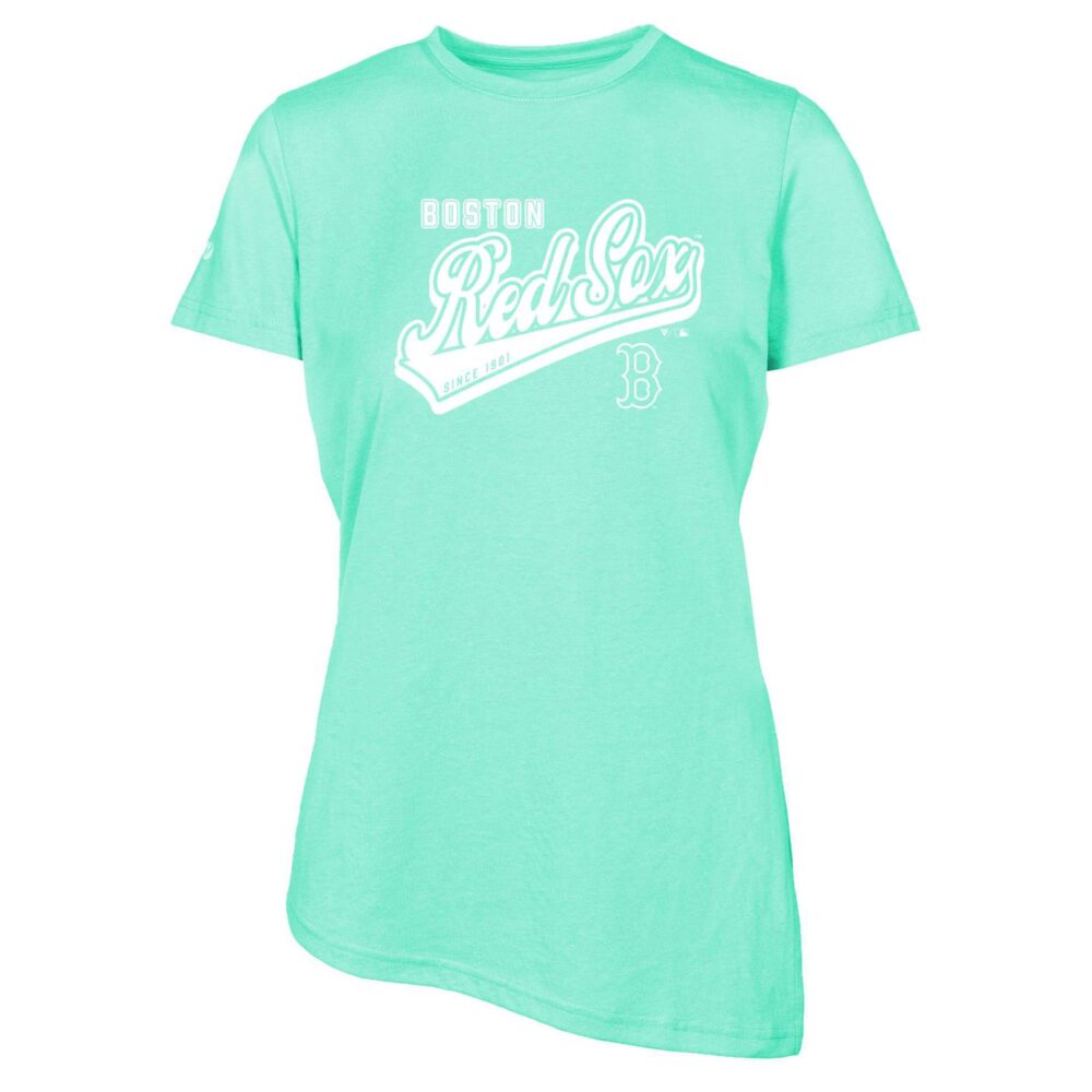 Women's Boston Red Sox  Levelwear Mint  Birch Sweep T-Shirt