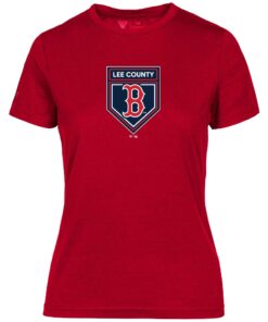 Women's Boston Red Sox Levelwear Red 2024 Spring Training Maddox T-Shirt