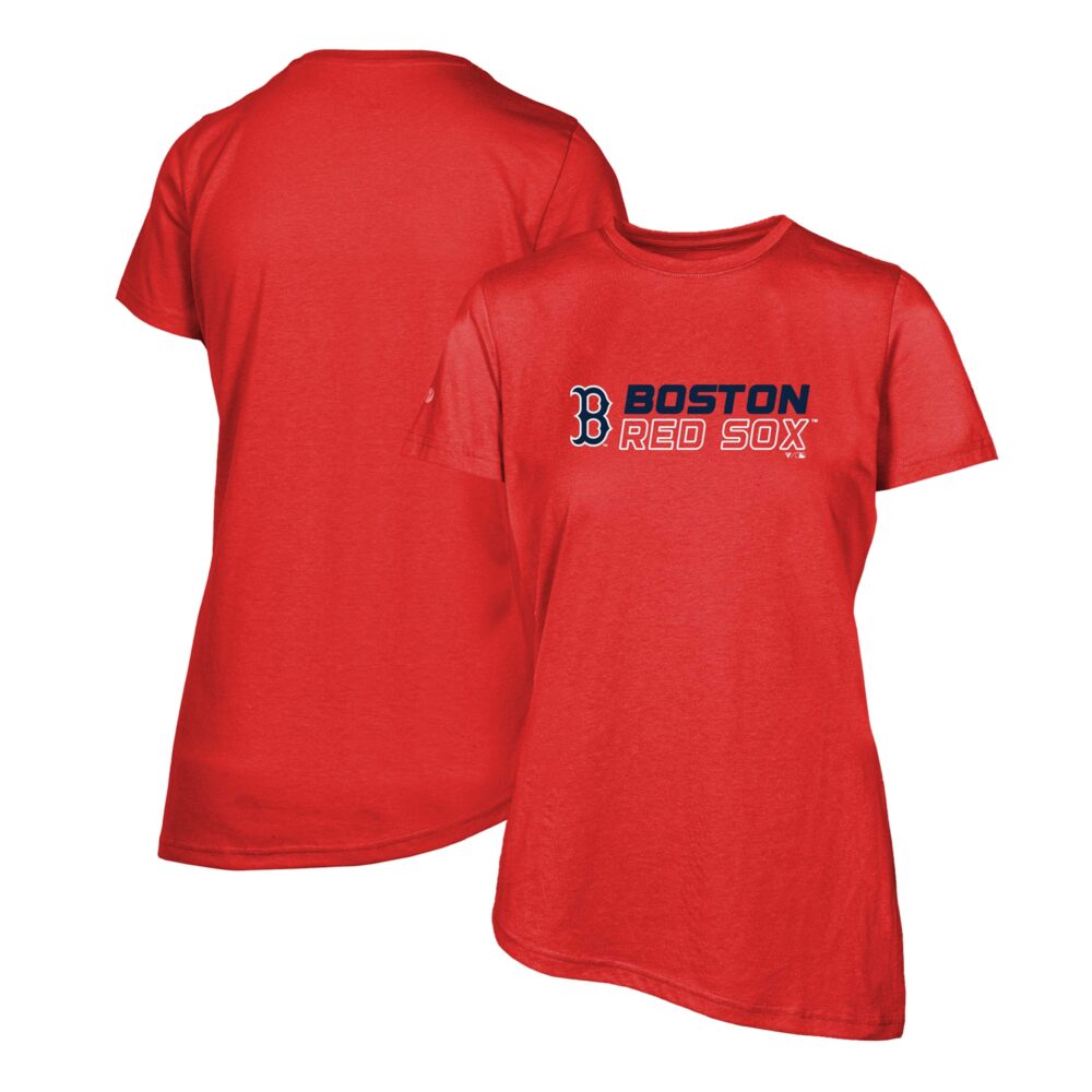 Women's Boston Red Sox  Levelwear Red Birch Chase T-Shirt