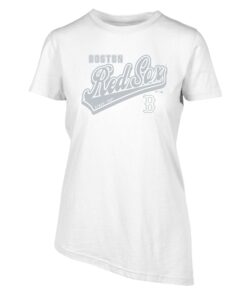 Women's Boston Red Sox  Levelwear White  Birch Sweep T-Shirt