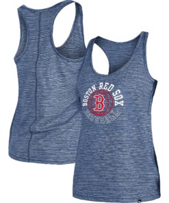 Women's Boston Red Sox New Era Navy Active Racerback Tank Top