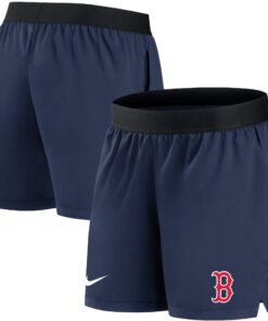 Women's Boston Red Sox Nike Navy Authentic Collection Flex Vent Max Performance Shorts