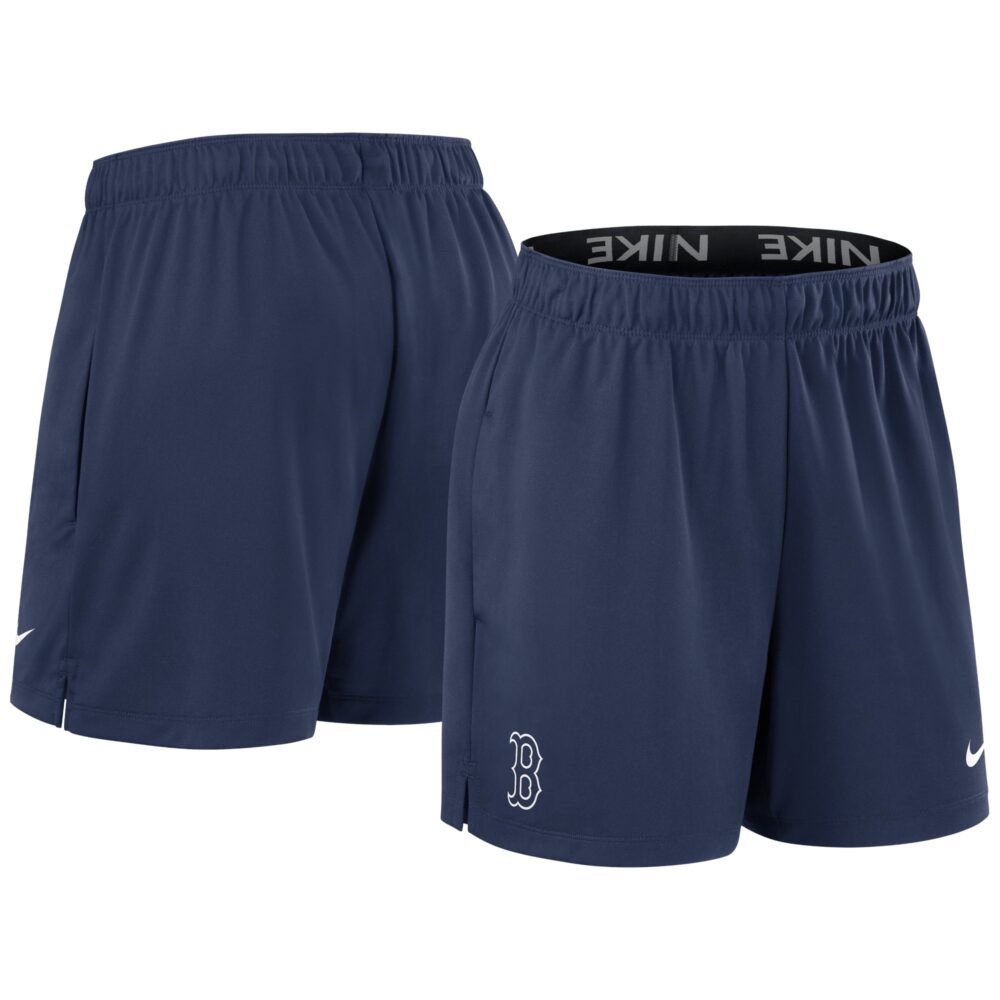 Women's Boston Red Sox Nike Navy Authentic Collection Knit Shorts
