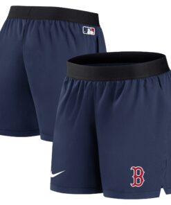 Women's Boston Red Sox Nike Navy Authentic Collection Team Performance Shorts
