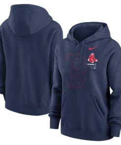 Women's Boston Red Sox Nike Navy Big Game Pullover Hoodie