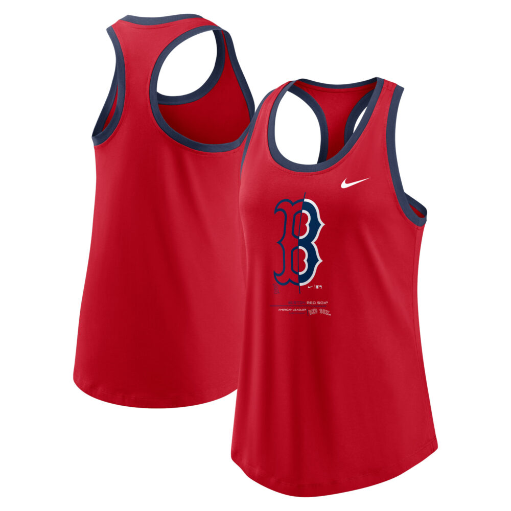 Women's Boston Red Sox Nike Red Tech Tank Top