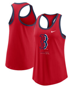 Women's Boston Red Sox Nike Red Tech Tank Top