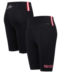 Women's Boston Red Sox Pro Standard Black City Scape Bike Shorts