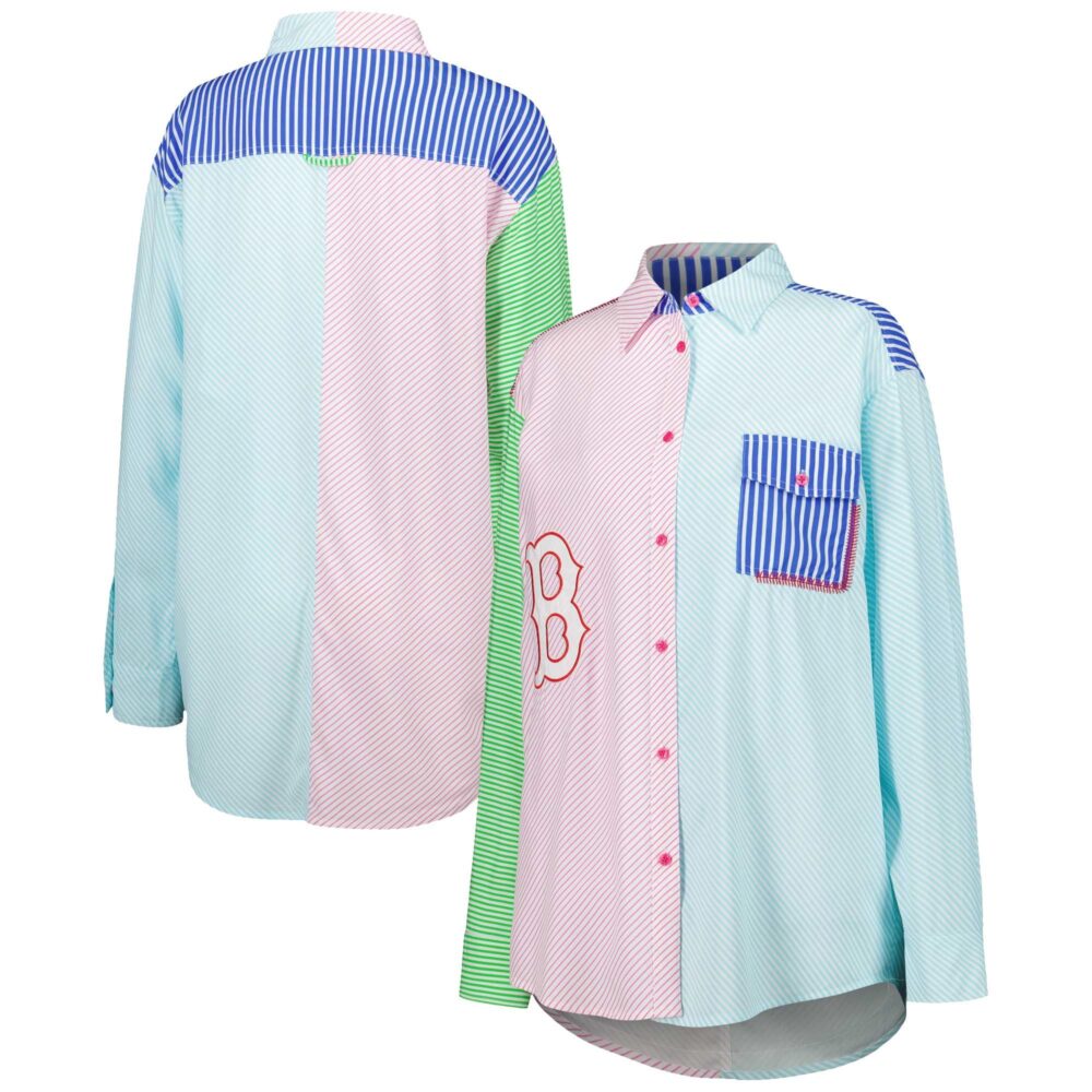 Women's Boston Red Sox Terez Button-Up Shirt