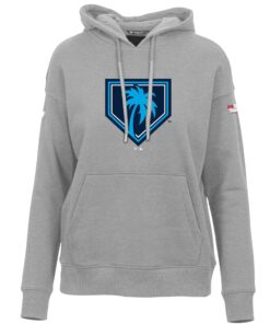 Women's Grapefruit League Levelwear Gray 2024 Spring Training Adorn Fleece Pullover Hoodie