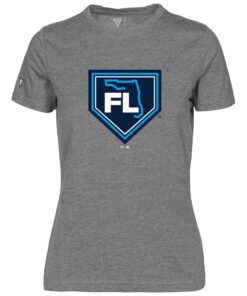 Women's Grapefruit League Levelwear Gray 2024 Spring Training Florida Maddox T-Shirt