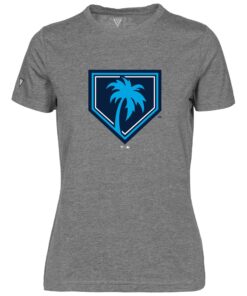 Women's Grapefruit League Levelwear Gray 2024 Spring Training Maddox T-Shirt