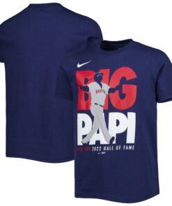 Youth Boston Red Sox David Ortiz Nike Navy Big Papi Name & Number T-Shirt
