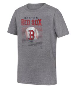Youth Boston Red Sox  Branded Gray Relief Pitcher Tri-Blend T-Shirt