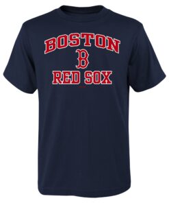 Youth Boston Red Sox  Branded Navy Heart & Soul T-Shirt