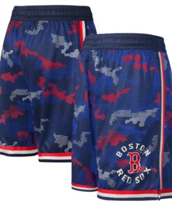 Youth Boston Red Sox  Branded Navy Tech Runner Shorts