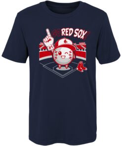 Youth Boston Red Sox  Branded Red Ball Boy T-Shirt