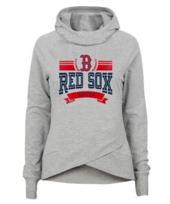 Youth Boston Red Sox Heather Gray Spectacular Funnel Hoodie