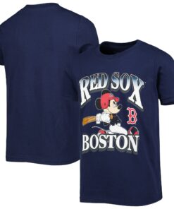 Youth Boston Red Sox Navy Disney Game Day T-Shirt