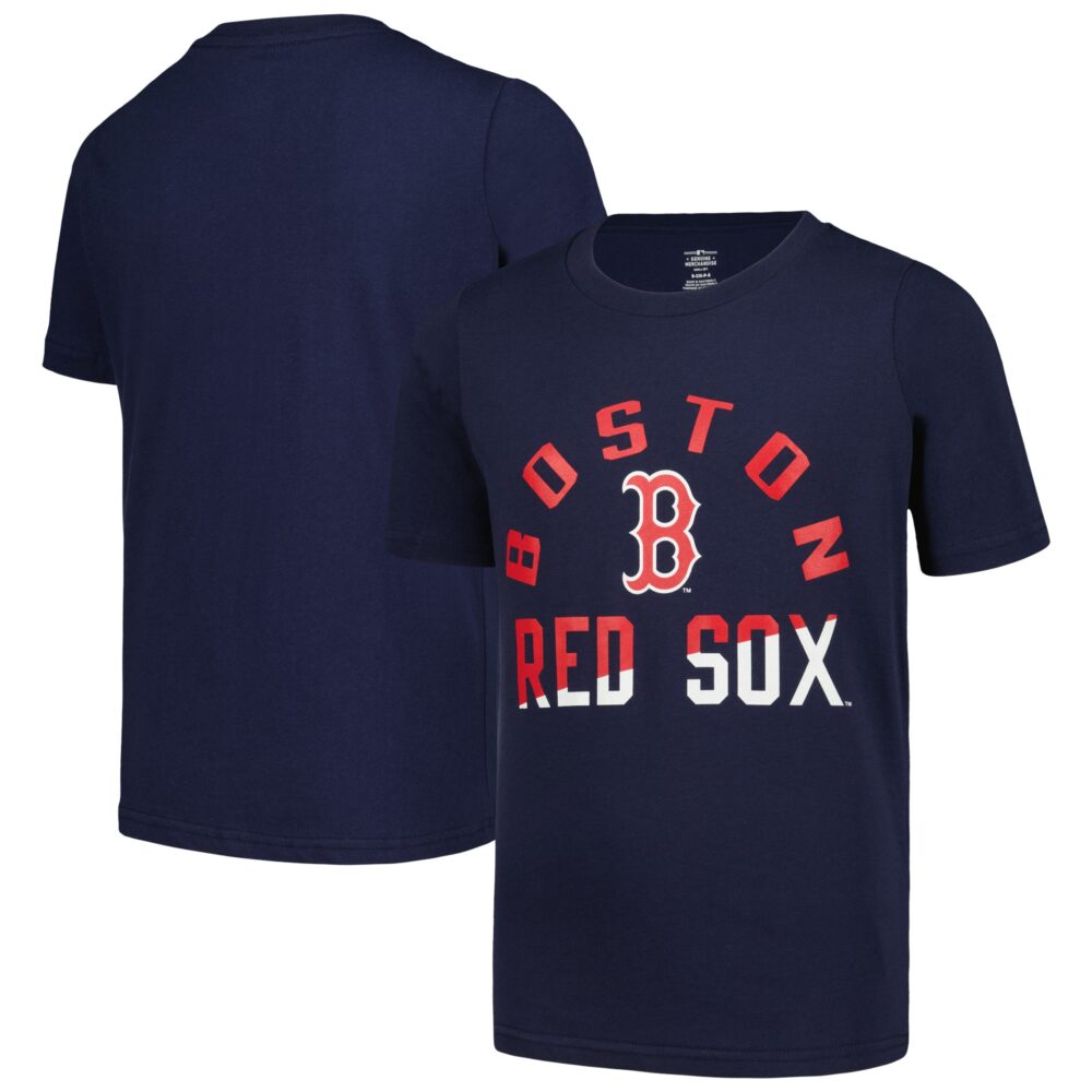 Youth Boston Red Sox Navy Halftime T-Shirt