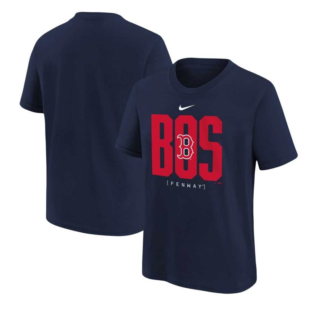 Youth Boston Red Sox Nike Navy Scoreboard T-Shirt