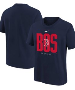 Youth Boston Red Sox Nike Navy Scoreboard T-Shirt