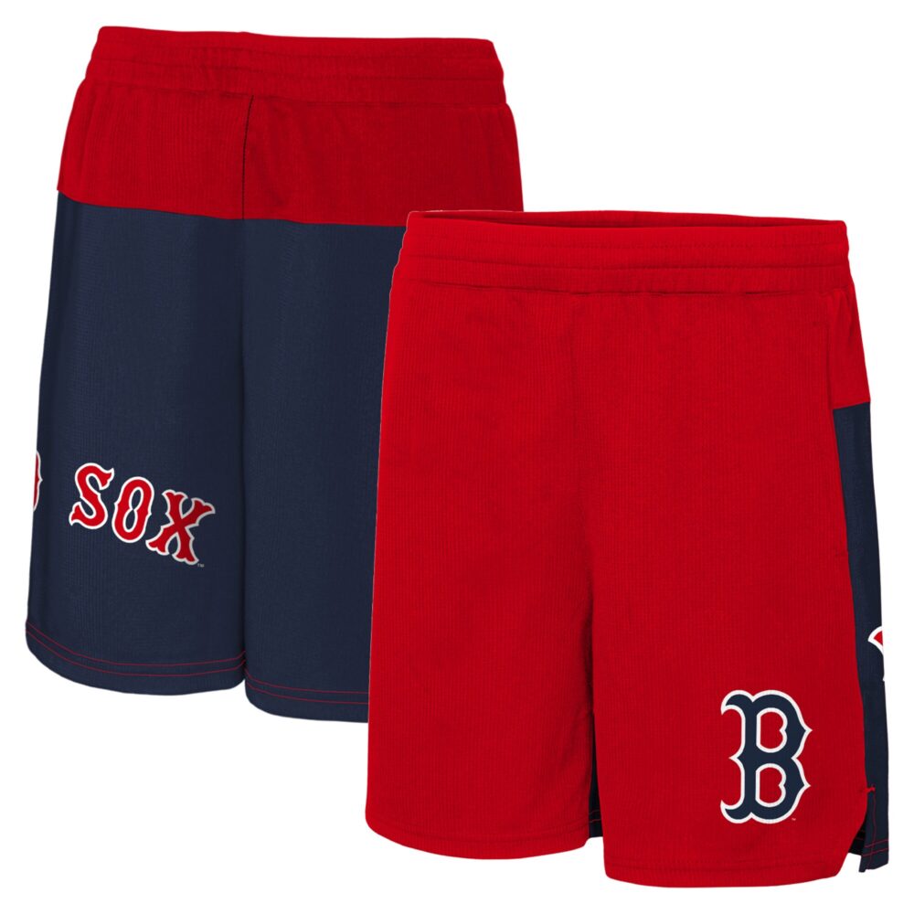 Youth Boston Red Sox Red 7th Inning Stretch Shorts
