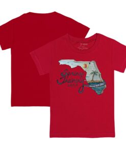 Youth Boston Red Sox Tiny Turnip Red 2024 Spring Training Grapefruit League T-Shirt