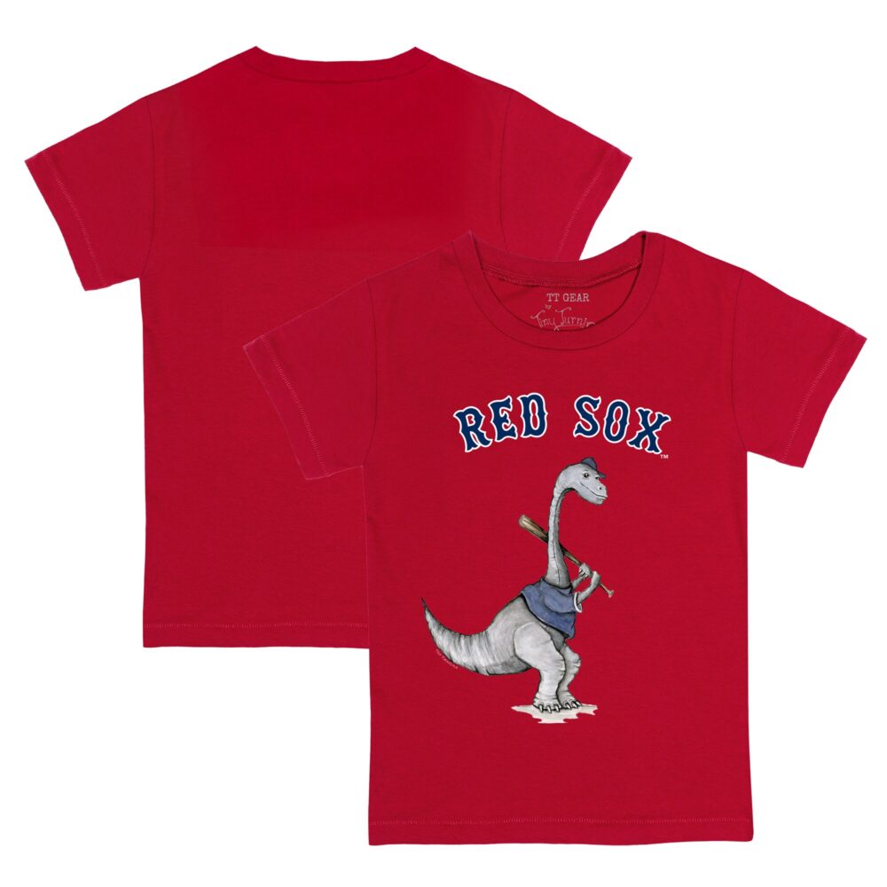 Youth Boston Red Sox Tiny Turnip Red Bronto T-Shirt
