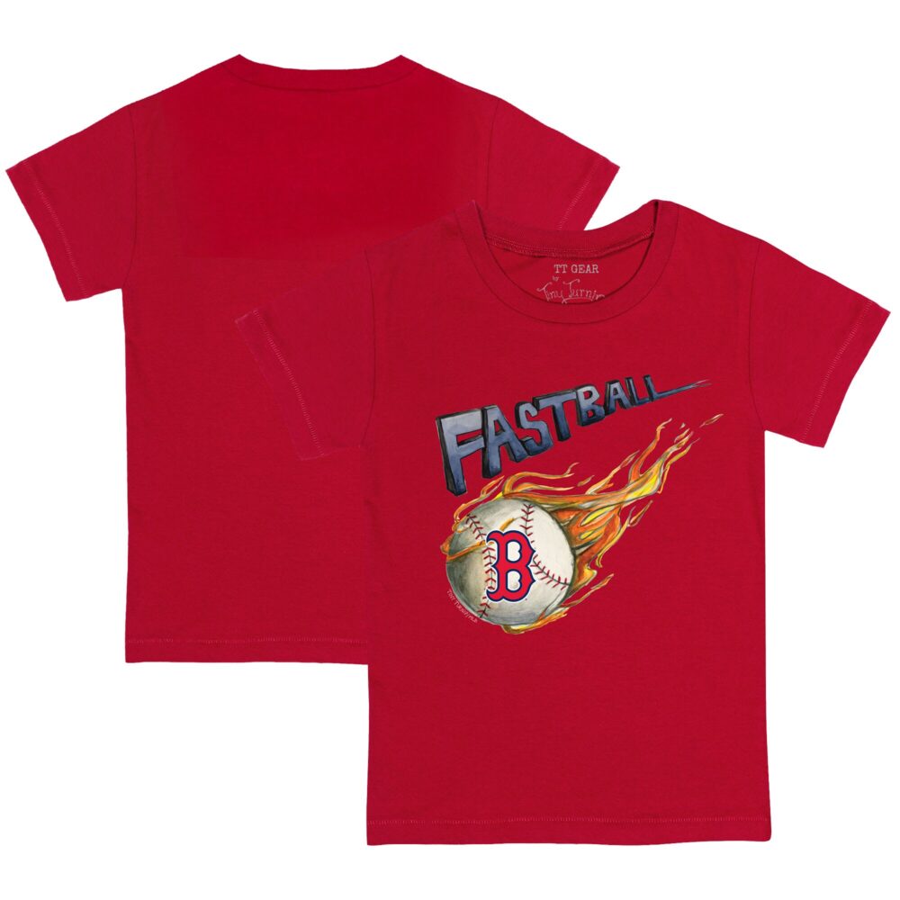 Youth Boston Red Sox Tiny Turnip Red Fastball T-Shirt