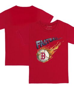 Youth Boston Red Sox Tiny Turnip Red Fastball T-Shirt