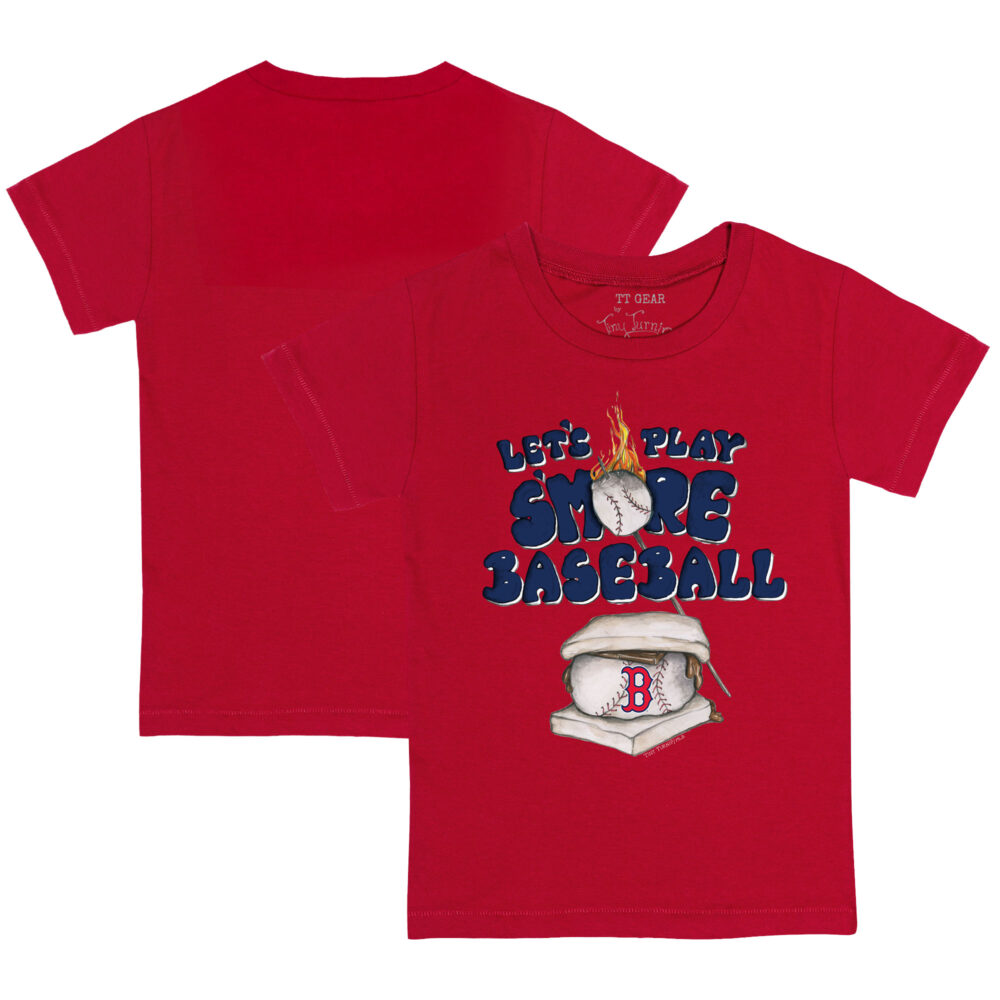 Youth Boston Red Sox Tiny Turnip Red Smores T-Shirt