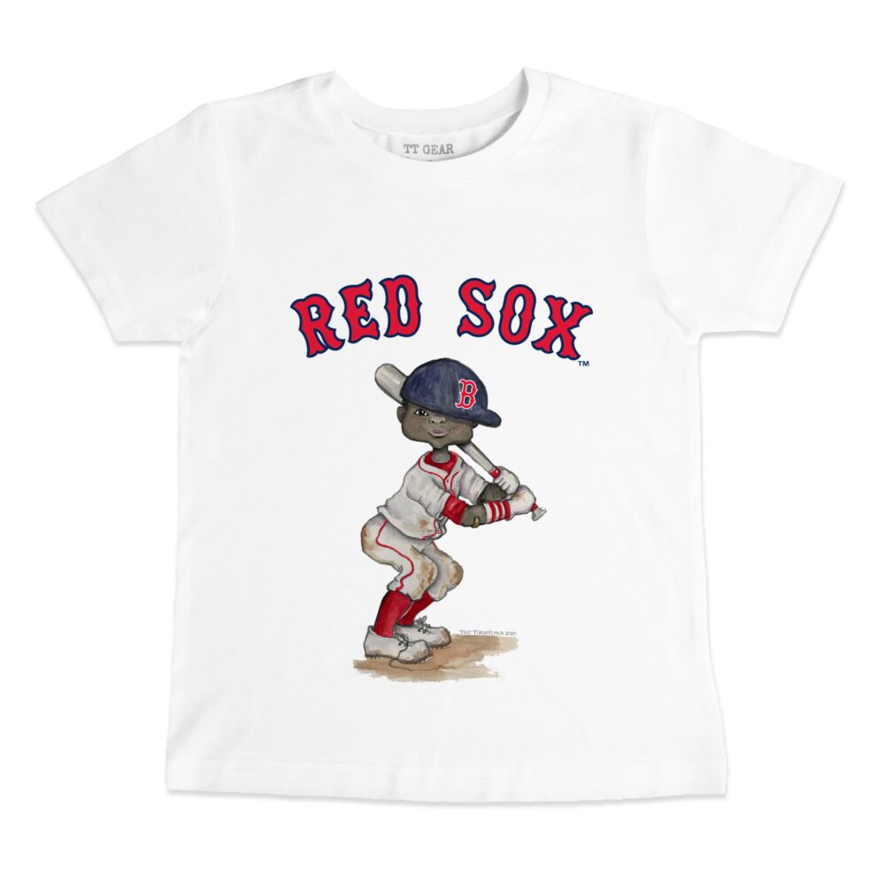 Youth Boston Red Sox Tiny Turnip White James T-Shirt